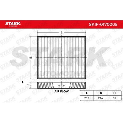 Filtr Kabinowy Stark SKIF-0170005 SKIF-0170005 - foto 3