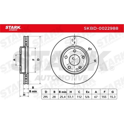 Tarcza hamulcowa Stark SKBD-0022988 SKBD-0022988 - foto 4