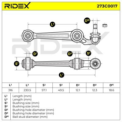 Wahacz RIDEX 273C0017 273C0017 - foto 7