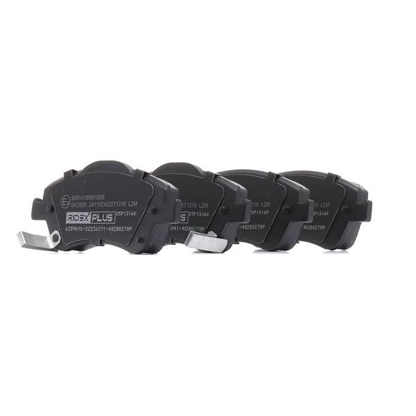 Klocki hamulcowe RIDEX 402B0278P 402B0278P - foto 1