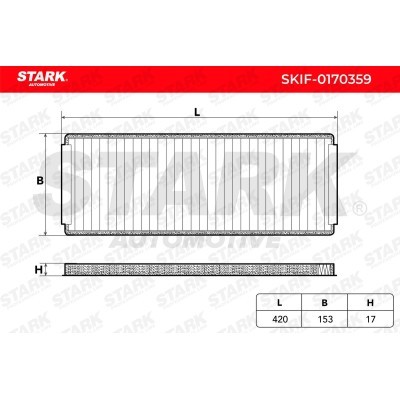 Filtr Kabinowy Stark SKIF-0170359 SKIF-0170359 - foto 6