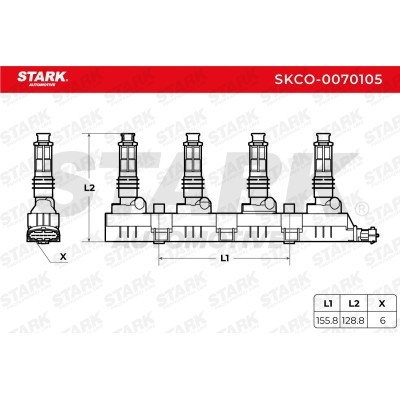 Cewka Zapłonowa Stark SKCO-0070105 SKCO-0070105 - foto 4