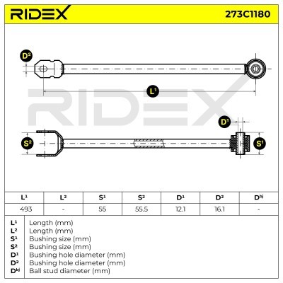 Wahacz RIDEX 273C1180 273C1180 - foto 5