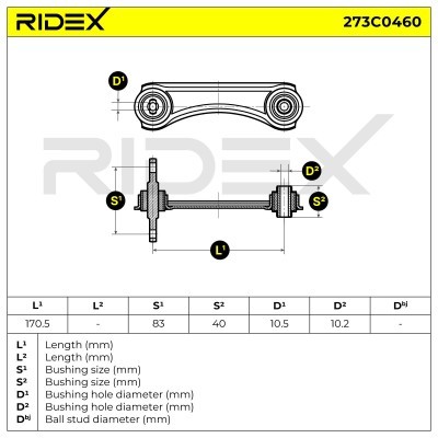 Wahacz RIDEX 273C0460 273C0460 - foto 6