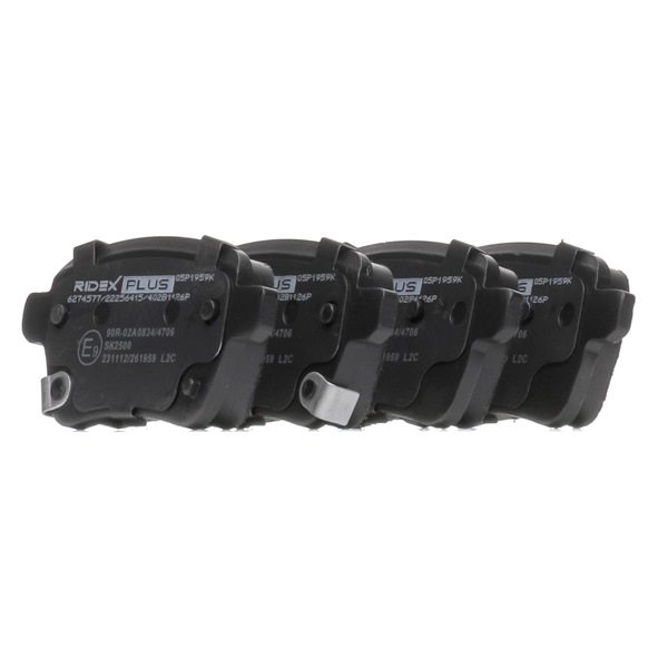Klocki hamulcowe RIDEX 402B1126P 402B1126P - foto 1