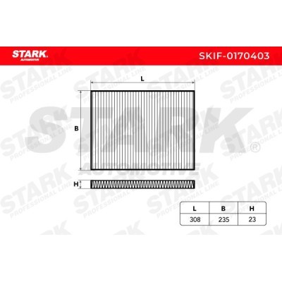 Filtr Kabinowy Stark SKIF-0170403 SKIF-0170403 - foto 5