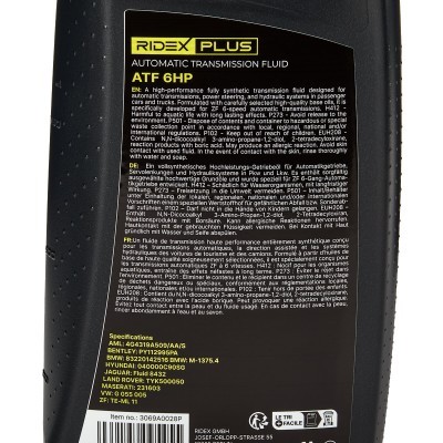 Olej przekładniowy RIDEX 3069A0028P 3069A0028P - foto 5