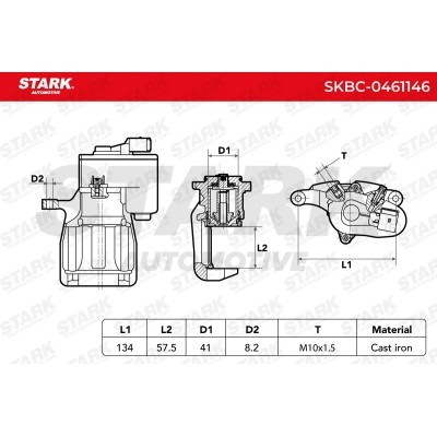 Zacisk Hamulcowy Stark SKBC-0461146 SKBC-0461146 - foto 7
