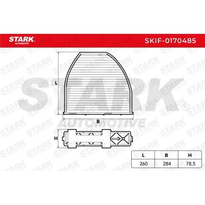 Filtr Kabinowy Stark SKIF-0170485 SKIF-0170485 - foto 6