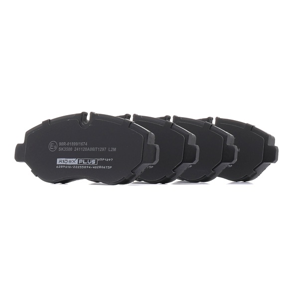 Klocki hamulcowe RIDEX 402B0675P 402B0675P - foto 1