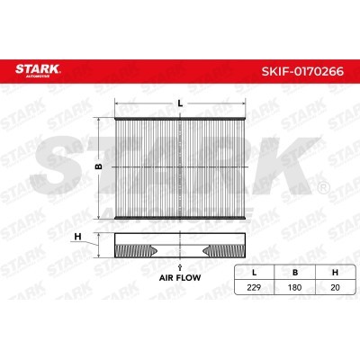 Filtr Kabinowy Stark SKIF-0170266 SKIF-0170266 - foto 6