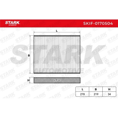 Filtr Kabinowy Stark SKIF-0170504 SKIF-0170504 - foto 6