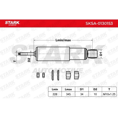 Amortyzator Stark SKSA-0130153 SKSA-0130153 - foto 3
