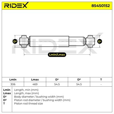 Amortyzator RIDEX 854S0152 854S0152 - foto 7