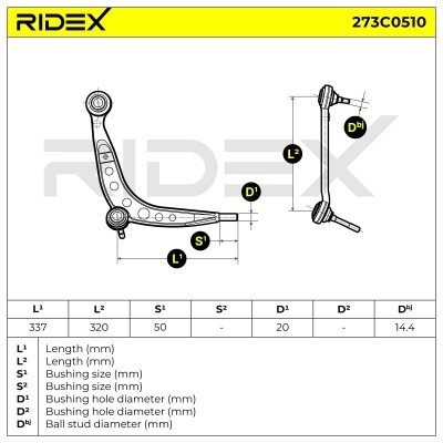 Wahacz RIDEX 273C0510 273C0510 - foto 5