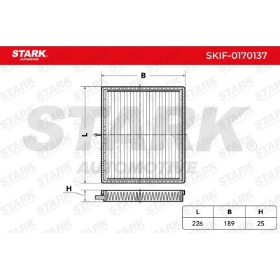 Filtr Kabinowy Stark SKIF-0170137 SKIF-0170137 - foto 2