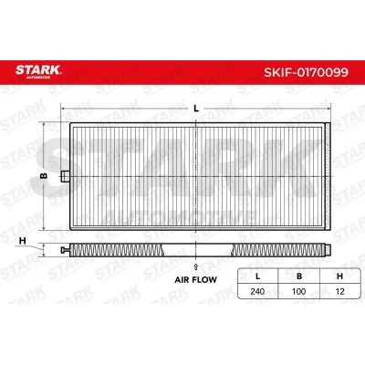 Filtr Kabinowy Stark SKIF-0170099 SKIF-0170099 - foto 5