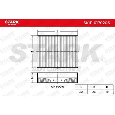 Filtr Kabinowy Stark SKIF-0170206 SKIF-0170206 - foto 4