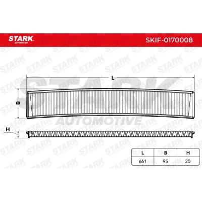 Filtr Kabinowy Stark SKIF-0170008 SKIF-0170008 - foto 3