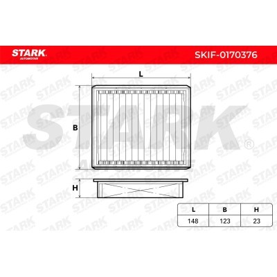 Filtr Kabinowy Stark SKIF-0170376 SKIF-0170376 - foto 6