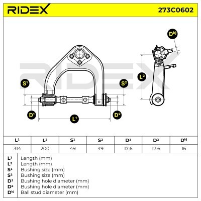Wahacz RIDEX 273C0602 273C0602 - foto 5