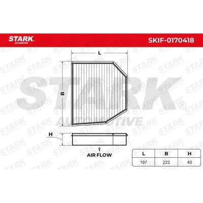 Filtr Kabinowy Stark SKIF-0170418 SKIF-0170418 - foto 6