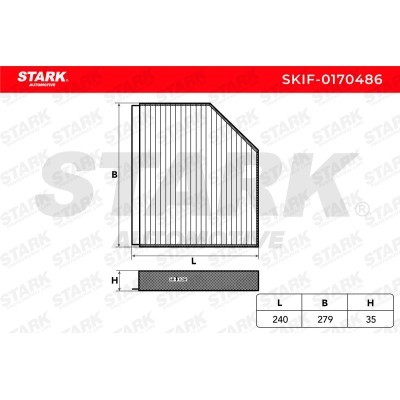 Filtr Kabinowy Stark SKIF-0170486 SKIF-0170486 - foto 6