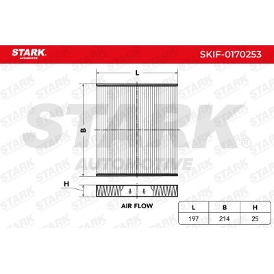 Filtr Kabinowy Stark SKIF-0170253 SKIF-0170253 - foto 4