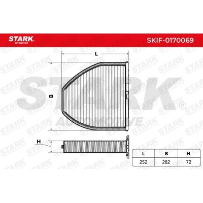 Filtr Kabinowy Stark SKIF-0170069 SKIF-0170069 - foto 2