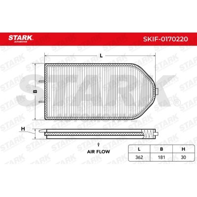 Filtr Kabinowy Stark SKIF-0170220 SKIF-0170220 - foto 3