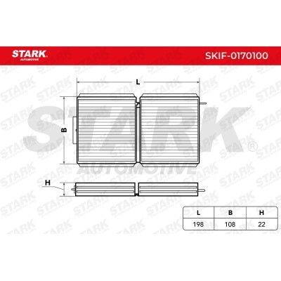 Filtr Kabinowy Stark SKIF-0170100 SKIF-0170100 - foto 6