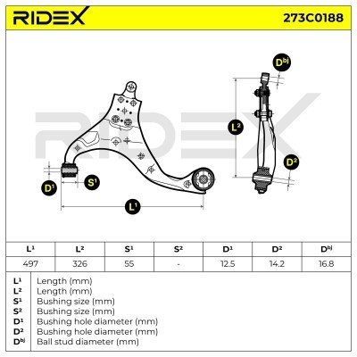 Wahacz RIDEX 273C0188 273C0188 - foto 4