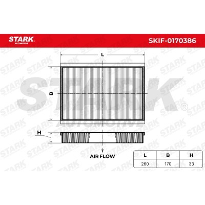 Filtr Kabinowy Stark SKIF-0170386 SKIF-0170386 - foto 6