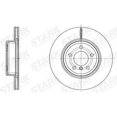 Tarcza hamulcowa Stark SKBD-0022857 SKBD-0022857 - foto 3
