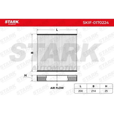 Filtr Kabinowy Stark SKIF-0170224 SKIF-0170224 - foto 5