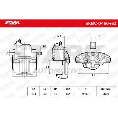 Zacisk Hamulcowy Stark SKBC-0460462 SKBC-0460462 - foto 5