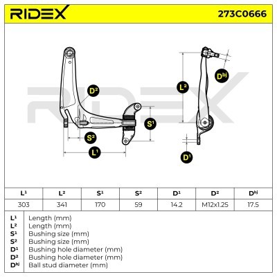 Wahacz RIDEX 273C0666 273C0666 - foto 6