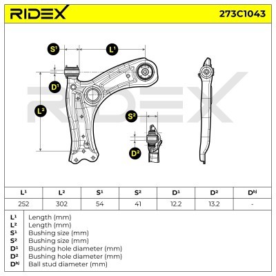 Wahacz RIDEX 273C1043 273C1043 - foto 8