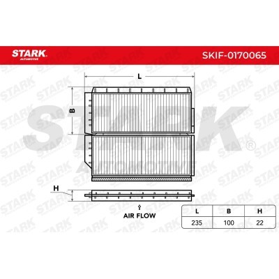 Filtr Kabinowy Stark SKIF-0170065 SKIF-0170065 - foto 6