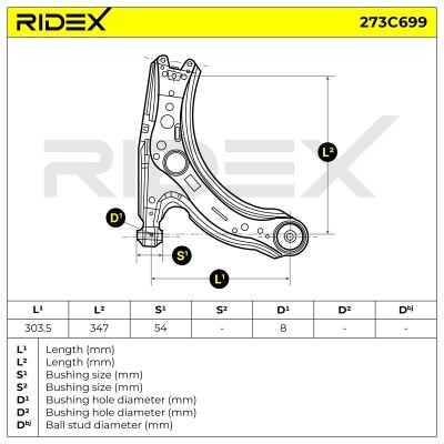 Wahacz RIDEX 273C0699 273C0699 - foto 5