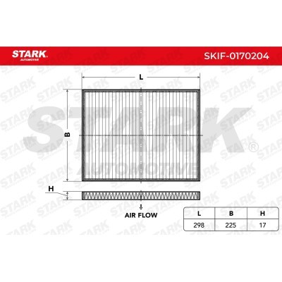 Filtr Kabinowy Stark SKIF-0170204 SKIF-0170204 - foto 6