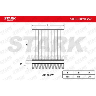 Filtr Kabinowy Stark SKIF-0170357 SKIF-0170357 - foto 3