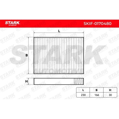 Filtr Kabinowy Stark SKIF-0170480 SKIF-0170480 - foto 5