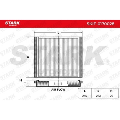 Filtr Kabinowy Stark SKIF-0170028 SKIF-0170028 - foto 4