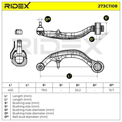 Wahacz RIDEX 273C1108 273C1108 - foto 8