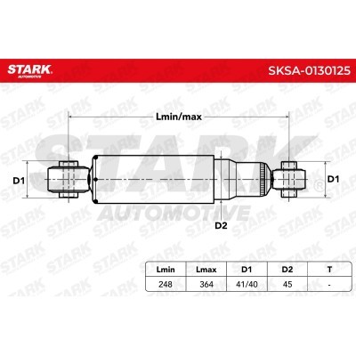 Amortyzator Stark SKSA-0130125 SKSA-0130125 - foto 3