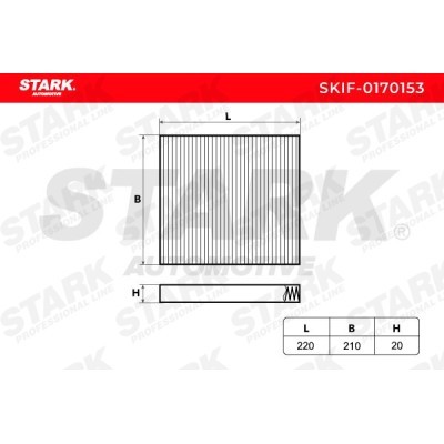 Filtr Kabinowy Stark SKIF-0170153 SKIF-0170153 - foto 6