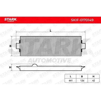 Filtr Kabinowy Stark SKIF-0170149 SKIF-0170149 - foto 6