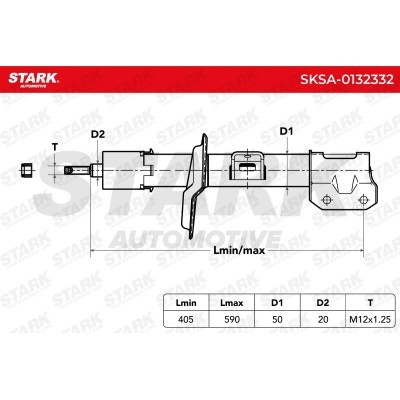 Amortyzator Stark SKSA-0132332 SKSA-0132332 - foto 7