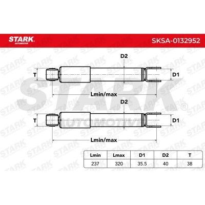 Amortyzator Stark SKSA-0132952 SKSA-0132952 - foto 8